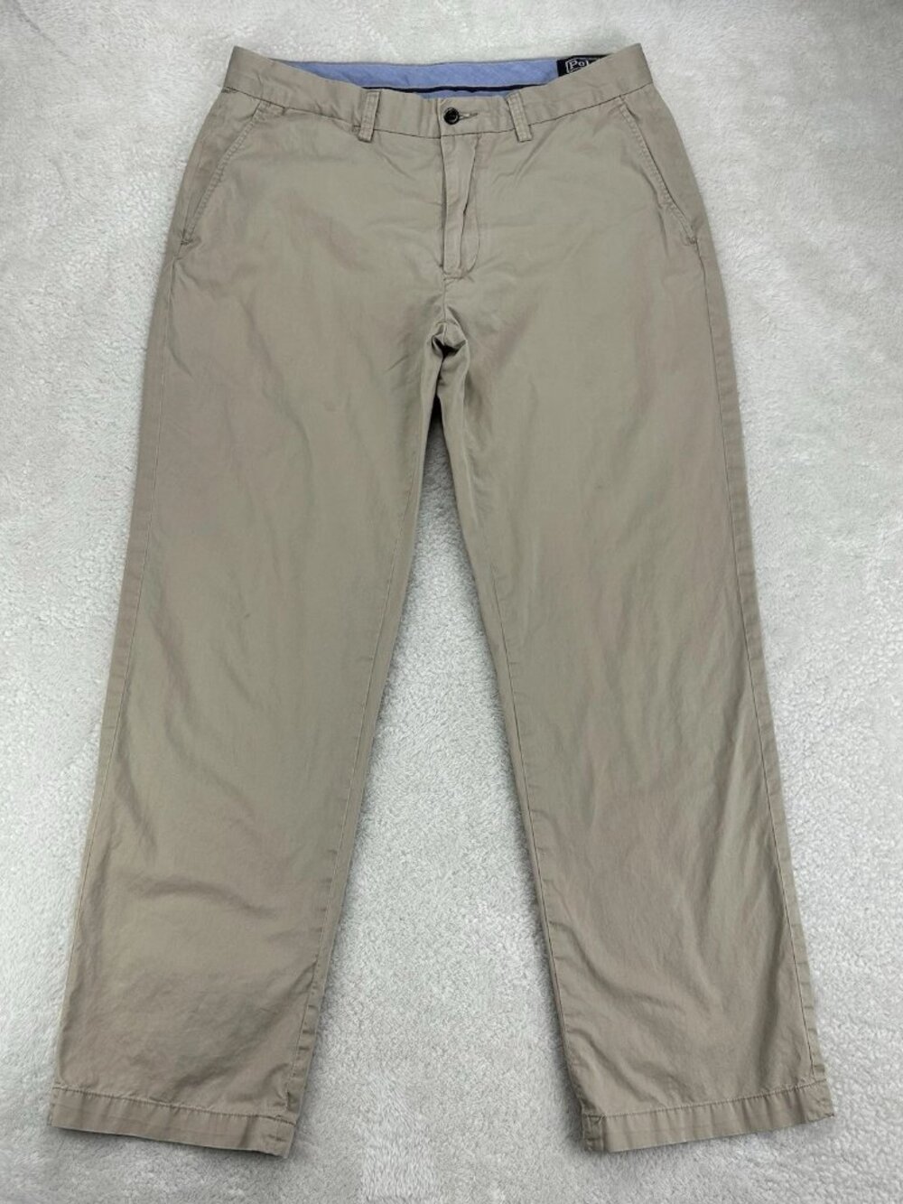 Polo Ralph Lauren Pants Mens Classic Fit Khaki Chino‎ 32x30 Pima Cotton “Read”